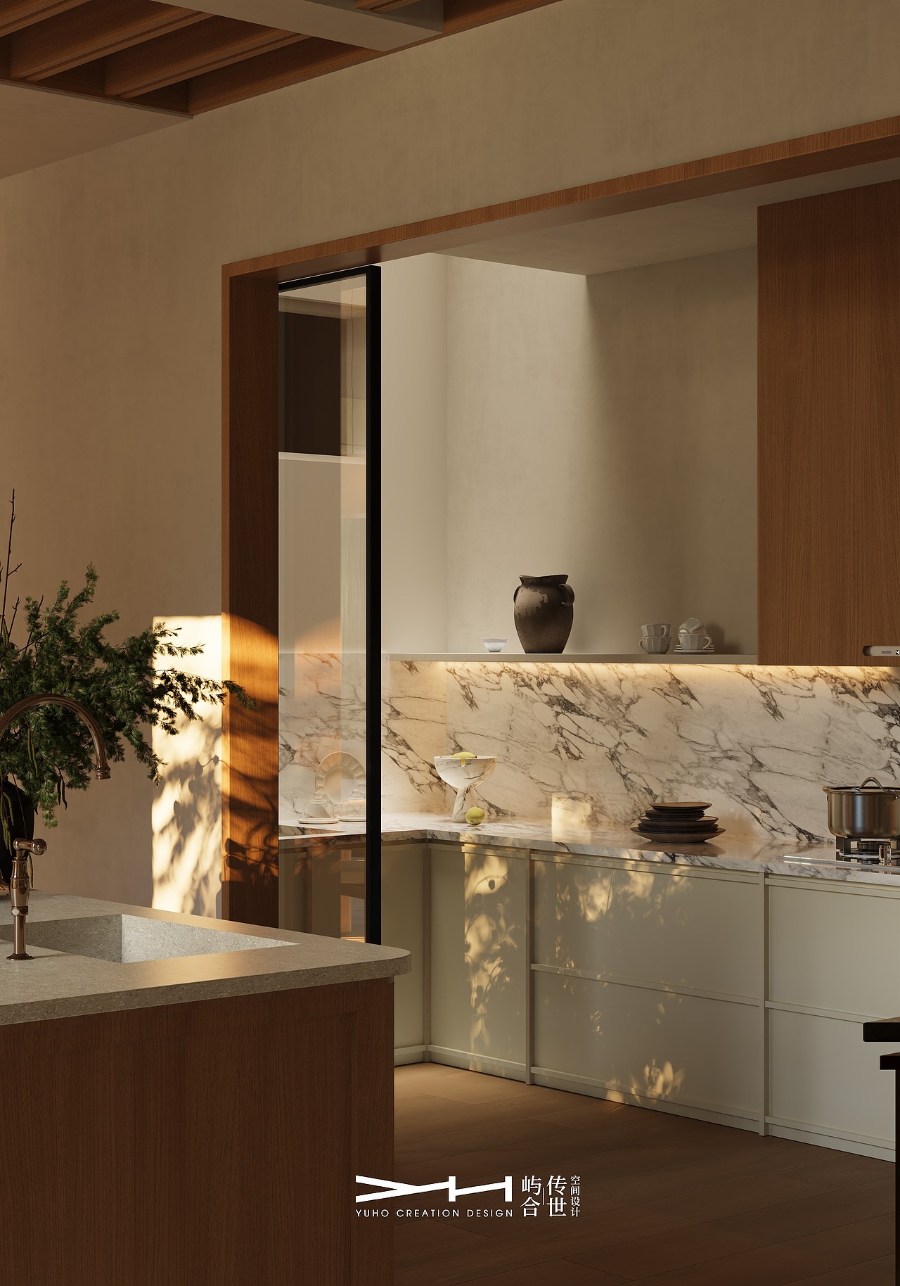 屿合传世 | 蓝光·雍锦半岛别墅（图ZMzkwMzk0NjQ4） - 家装设计 - 站酷设计师屿合传世空间设计原创素材 - 站酷ZCOOL