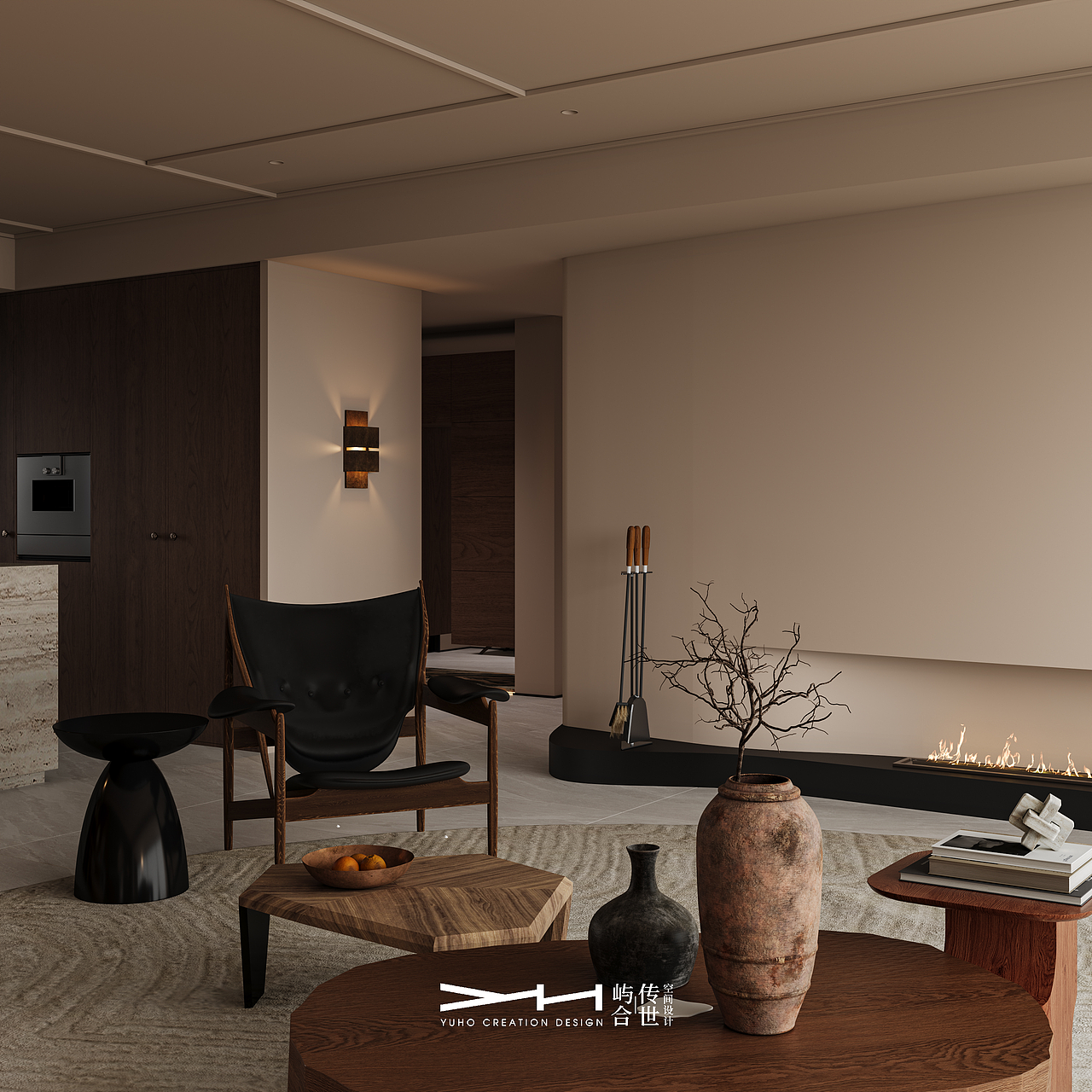 屿合传世 | 滨江境（图ZMzkwMzk4MDY0） - 家装设计 - 站酷设计师屿合传世空间设计原创素材 - 站酷ZCOOL