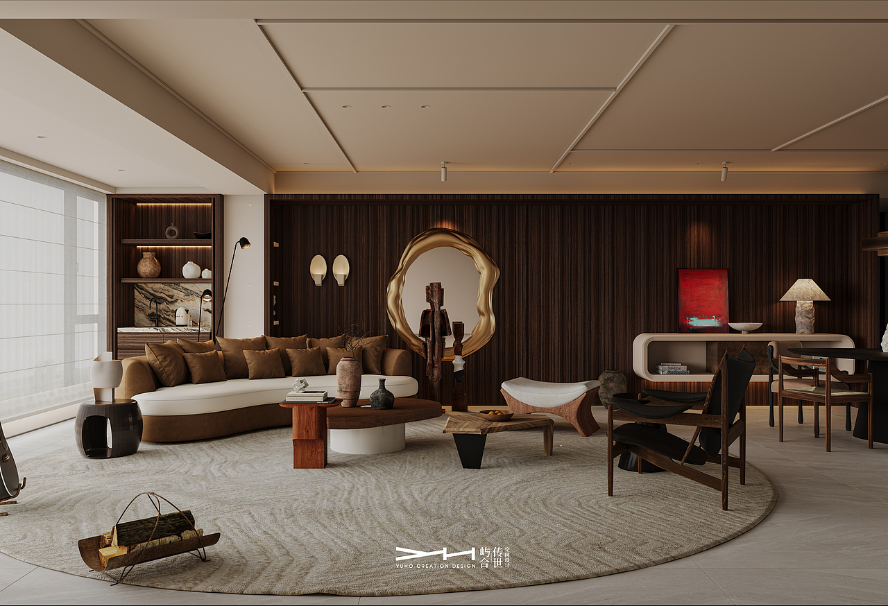 屿合传世 | 滨江境（图ZMzkwMzk4MDYw） - 家装设计 - 站酷设计师屿合传世空间设计原创素材 - 站酷ZCOOL