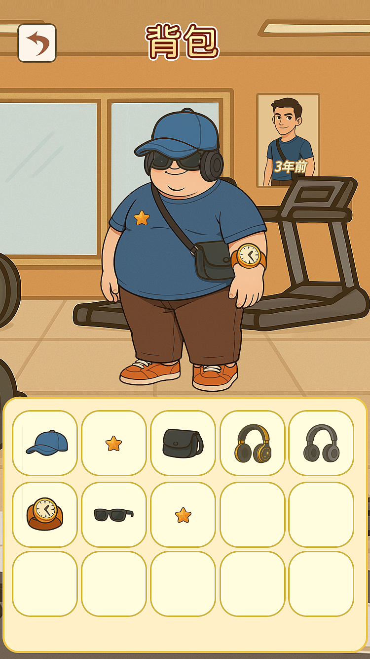 休闲小游戏《不能再胖了》