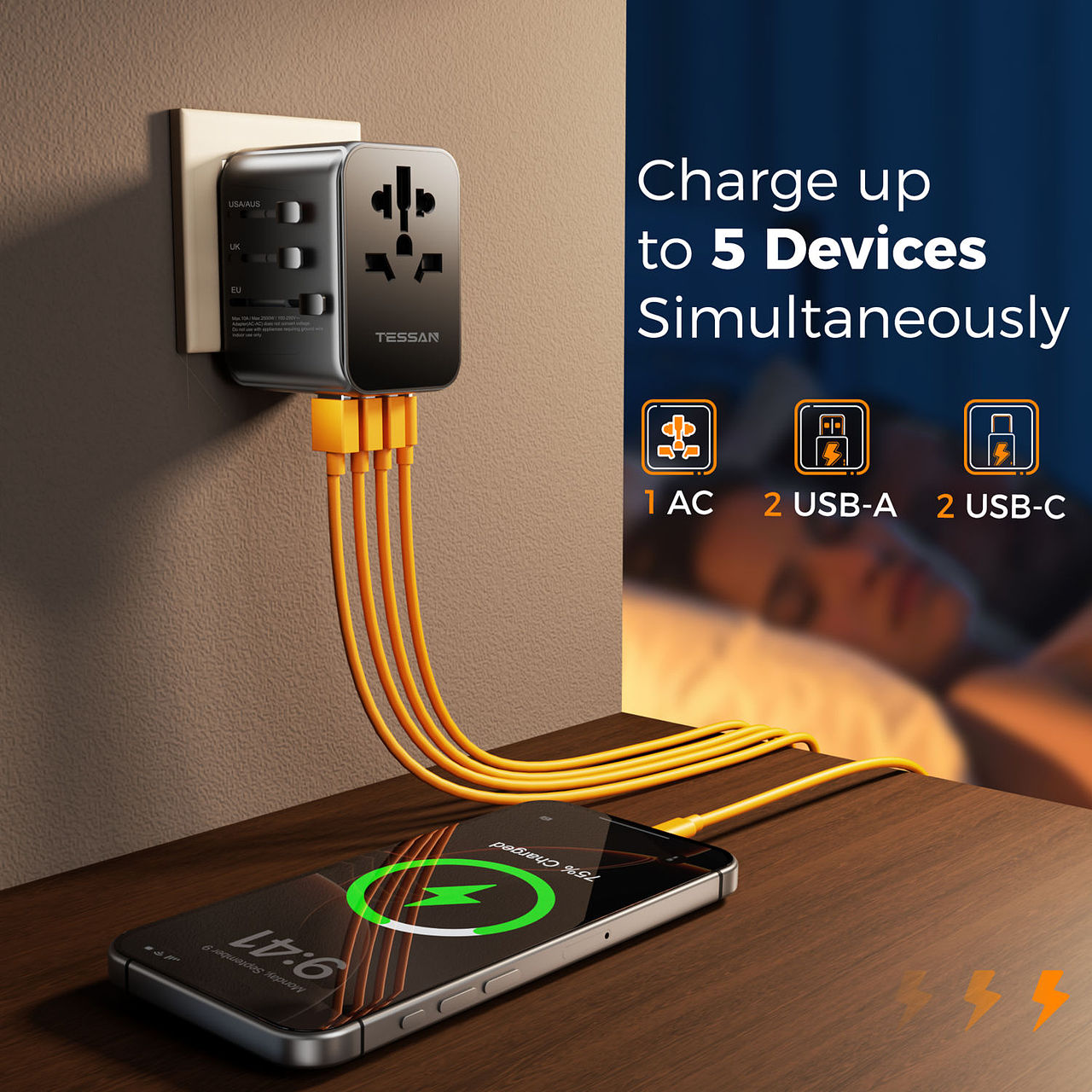 AIGC实践｜万国充转换器（图ZMzkwNDE0NDE2） - 电商 - 站酷设计师亚马逊日志原创素材 - 站酷ZCOOL