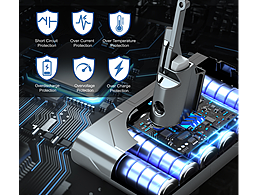 V8吸塵器的電池亞馬孫套圖