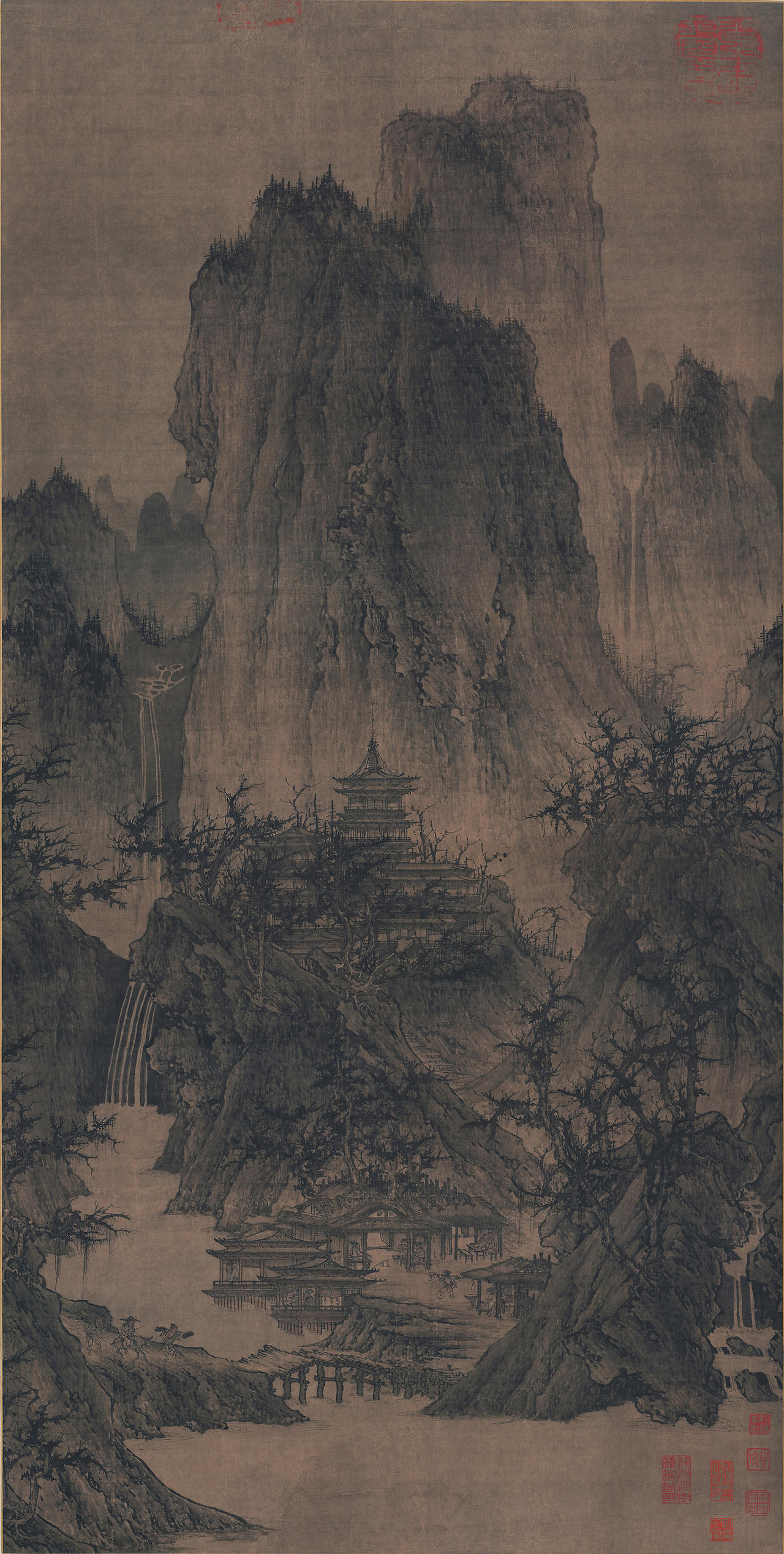 《晴峦萧寺》（图ZMzkwNDM4NjUy） - 游戏原画 - 站酷设计师李子not小李子原创素材 - 站酷ZCOOL
