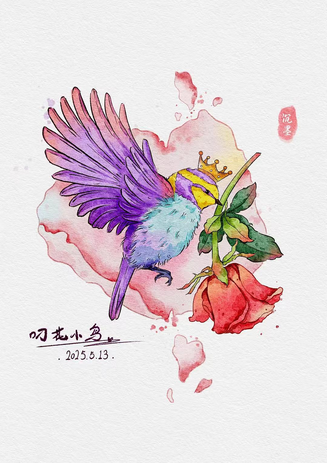 鸟（图ZMzkwNDQ0MTg4） - 儿童插画 - 站酷设计师沉默1949原创素材 - 站酷ZCOOL