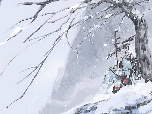 风雪压我两三年，心中早已无怨言