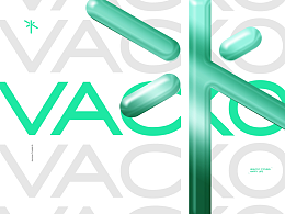 VACKO顽刻 品牌标志设计 运动品牌LOGO 