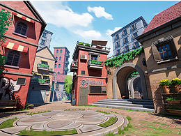 UE5 | 小鎮(zhèn)街道