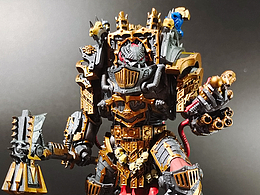 战锤40K-钢铁之主佩图拉博（GK手涂）