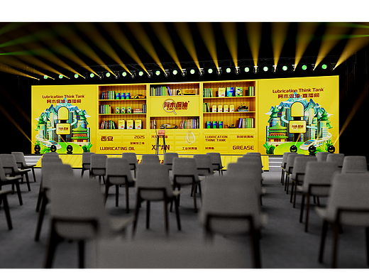 润无止境 智启新势 | 2025阿木侃油直播间场景设计