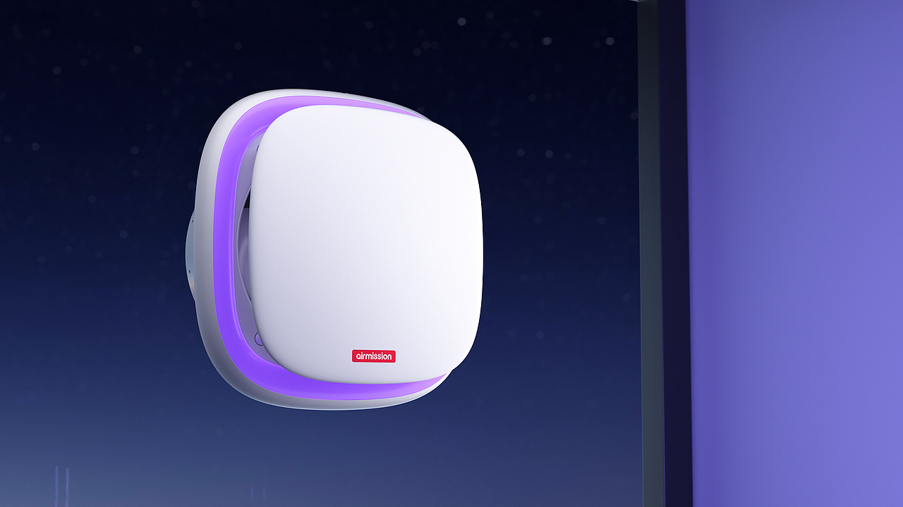 诱蚊排气扇产品动画