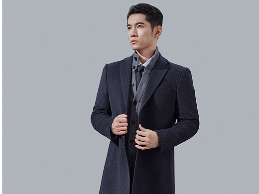 男士服装精修图作品
