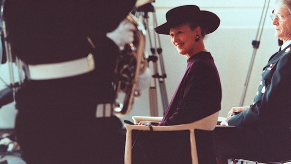 ■丹麦女王玛格丽特二世与“The Chair”