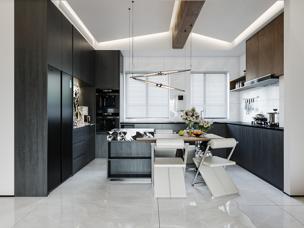 现代轻奢（图ZMzkwNDg3ODQ0） - 家装设计 - 站酷设计师三石IDD原创素材 - 站酷ZCOOL