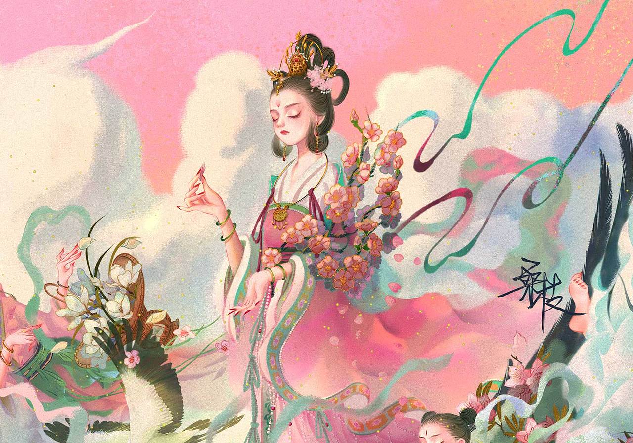 春娘娘与小花仙❤️