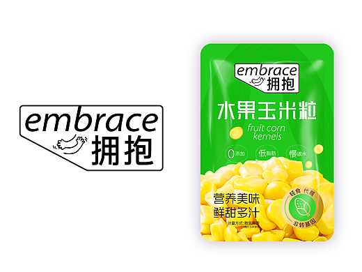 玉米粒品牌包装设计