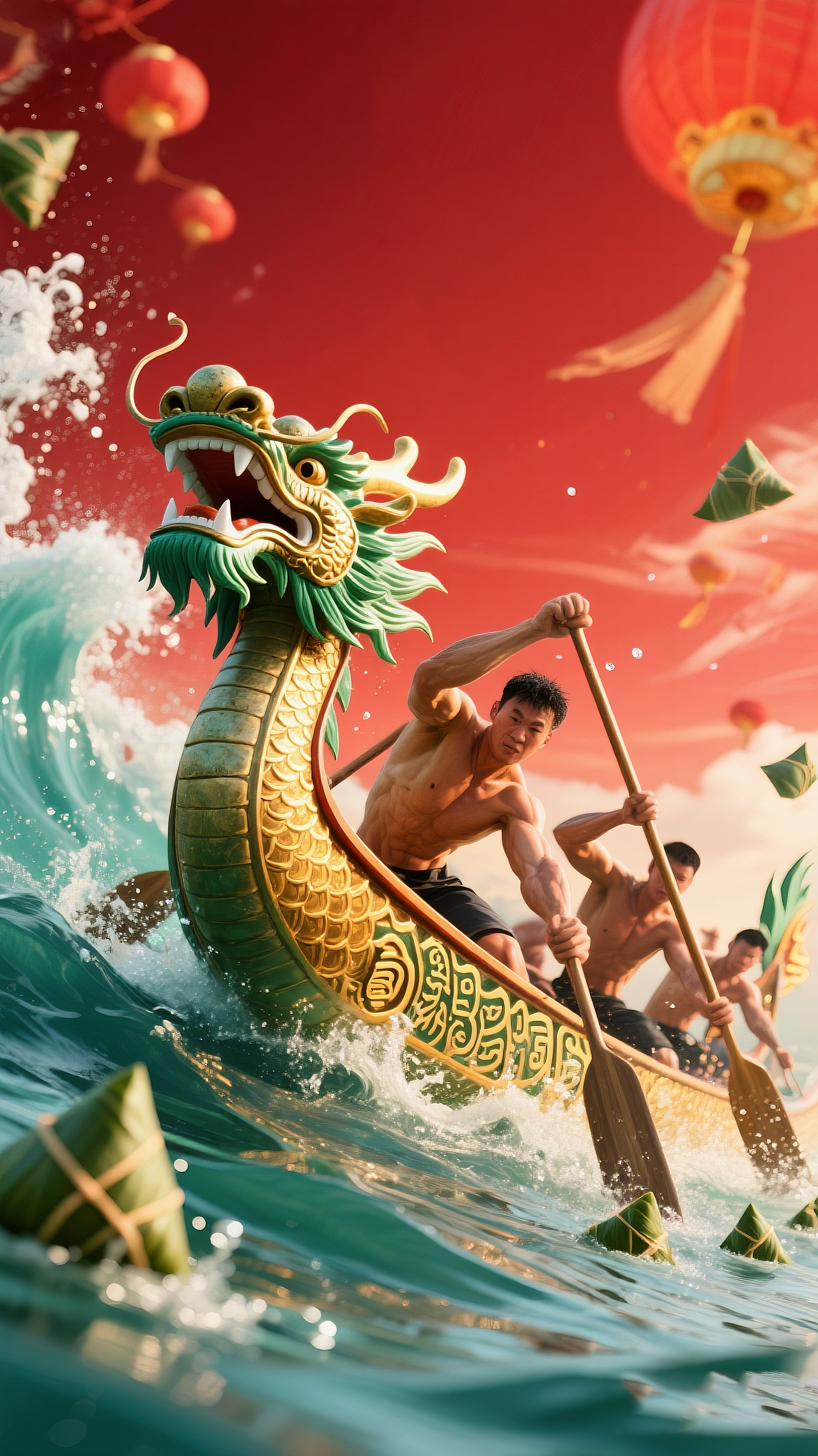 端午节海报（图ZMzkwNDk3MTE2） - 海报 - 站酷设计师不吃鱼的懒猫0原创素材 - 站酷ZCOOL
