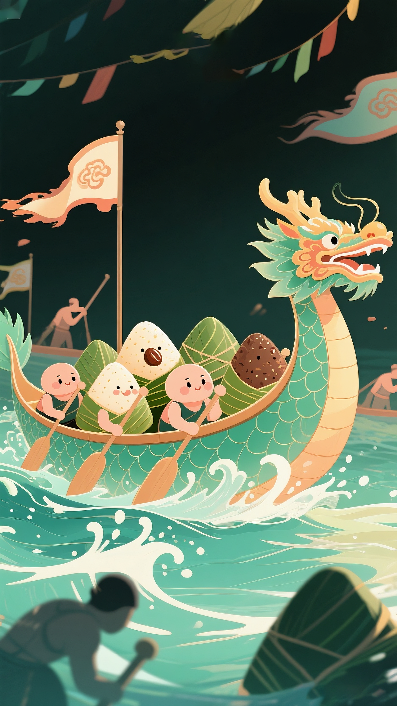 端午节海报（图ZMzkwNDk4MjM2） - 海报 - 站酷设计师不吃鱼的懒猫0原创素材 - 站酷ZCOOL