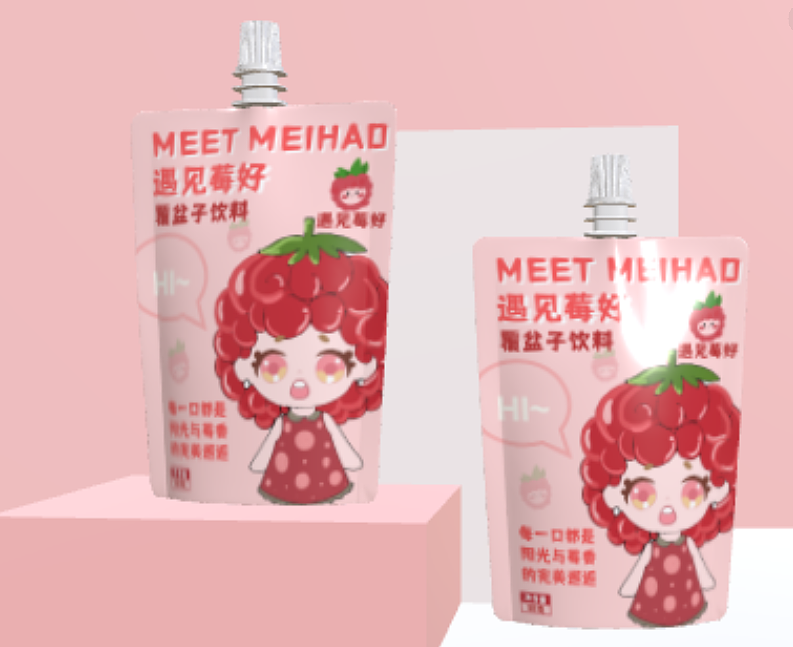 莓好树莓果汁包装设计