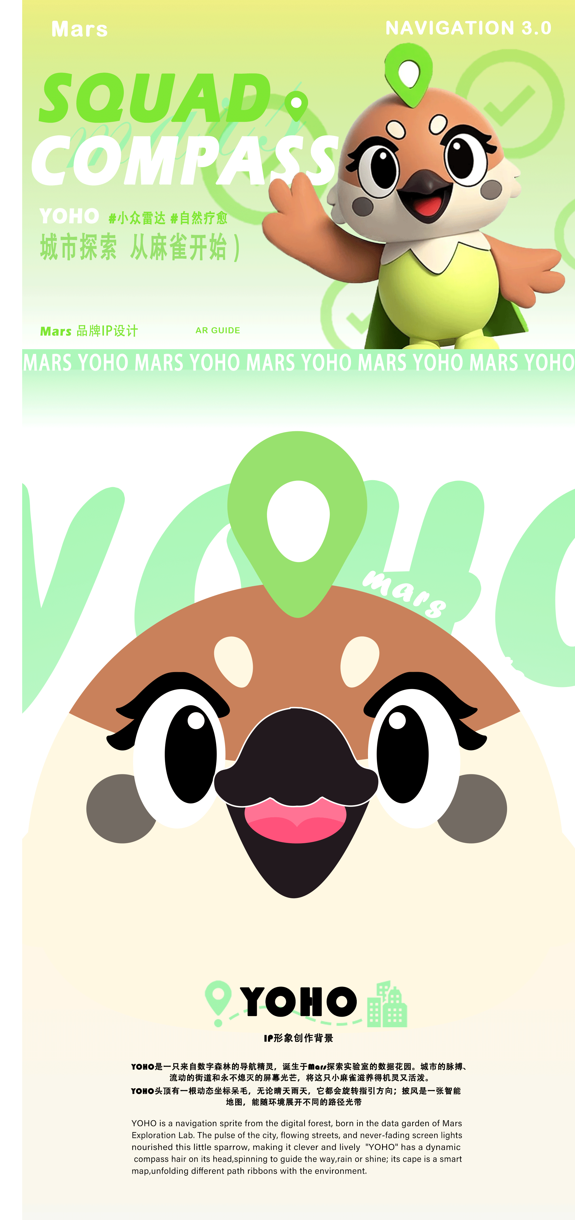 Mars导航精灵YOHO：用羽毛重写城市代码（图ZMzkwNTEyNzc2） - APP界面 - 站酷设计师Z323081188原创素材 - 站酷ZCOOL