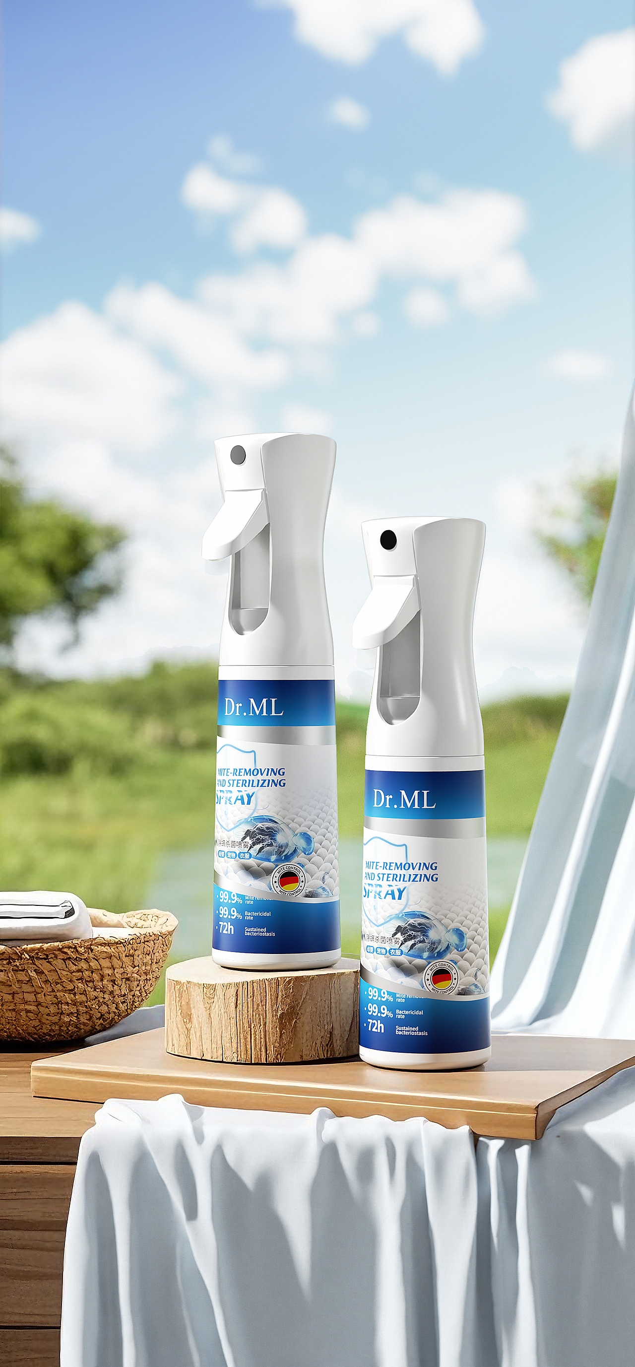 美妆写实渲染，ai辅助，植物除螨喷雾剂（图ZMzkwNTI1NDEy） - 产品 - 站酷设计师李新福原创素材 - 站酷ZCOOL