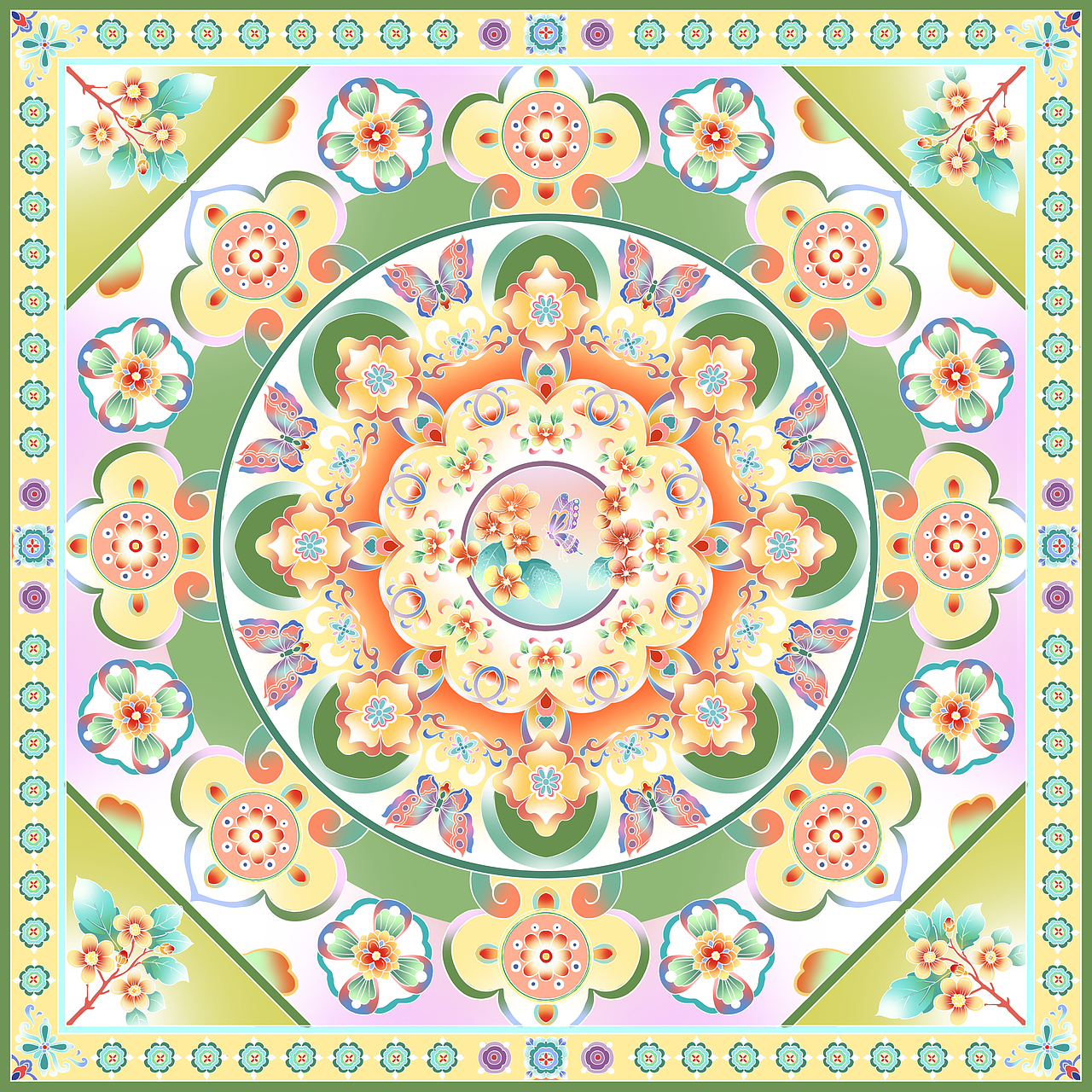 水仙桂花（柔疏）