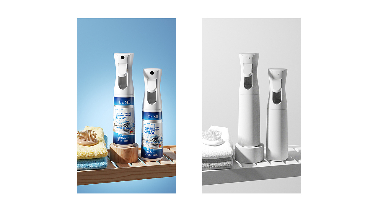 美妆写实渲染，ai辅助，植物除螨喷雾剂（图ZMzkwNTI1OTU2） - 产品 - 站酷设计师李新福原创素材 - 站酷ZCOOL