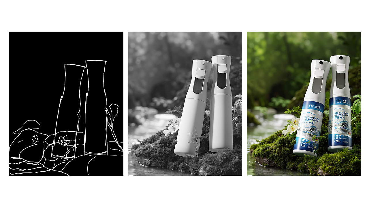 美妆写实渲染，ai辅助，植物除螨喷雾剂（图ZMzkwNTI1OTY0） - 产品 - 站酷设计师李新福原创素材 - 站酷ZCOOL