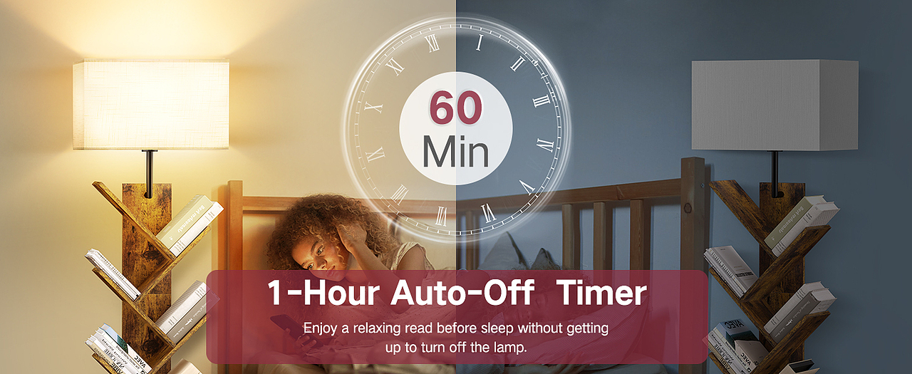 树形书架双层带灯