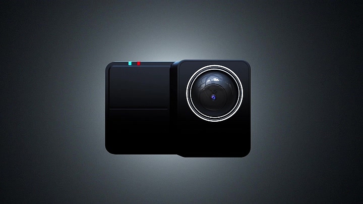 运动相机的三维动画