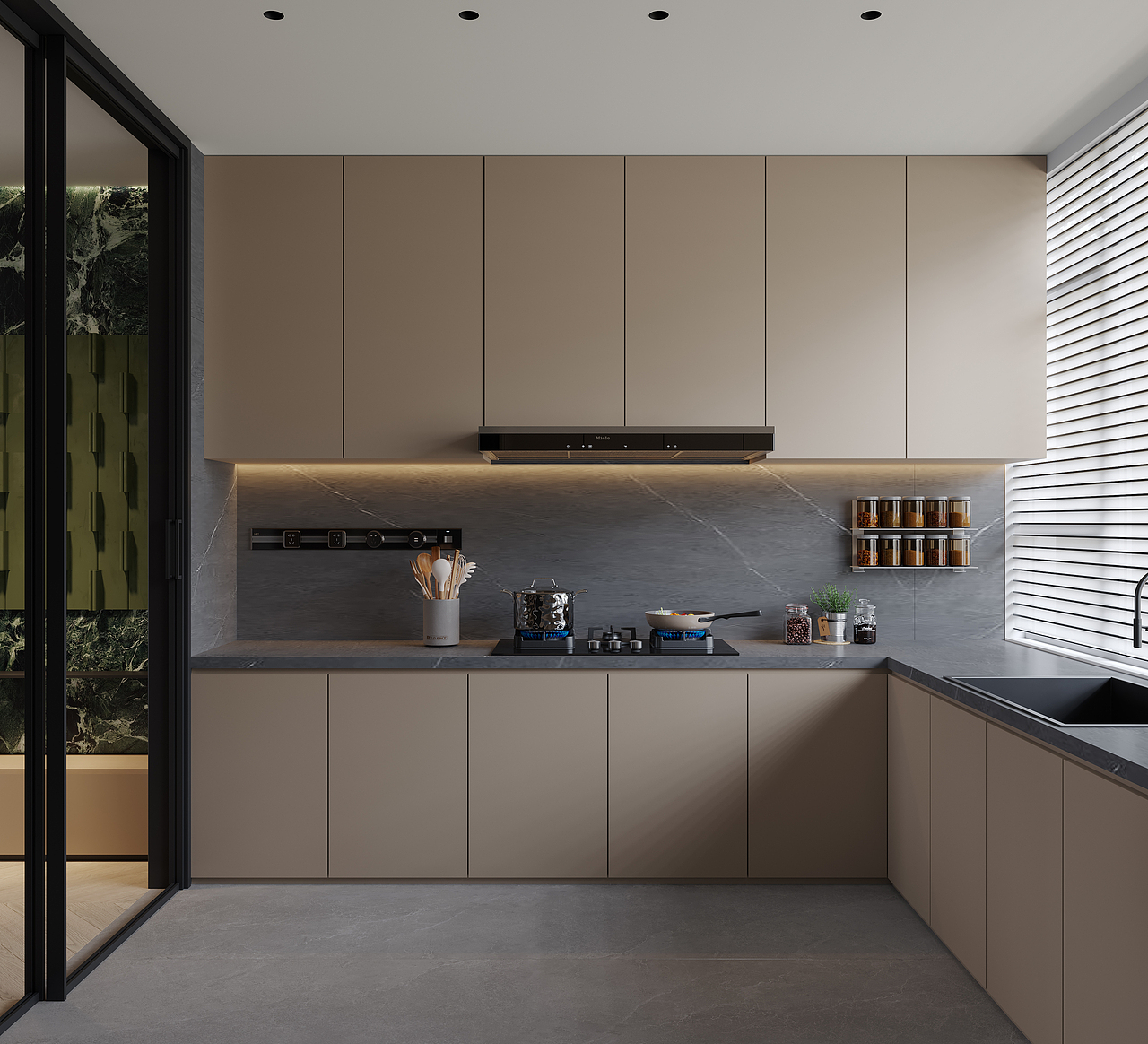 复古家装客餐厅（图ZMzkwNTM5NzY4） - 家装设计 - 站酷设计师彦霖视觉空间原创素材 - 站酷ZCOOL