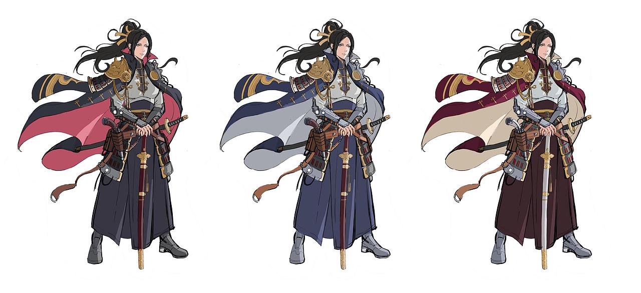 血刃破长空!厚涂笔下的古风女战神杀疯了!