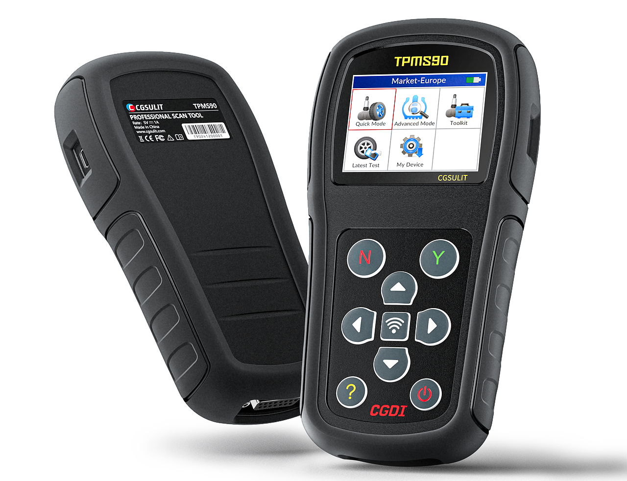 产品图渲染【胎压扫描仪器TPMS90】【胎压滤嘴TS_01】