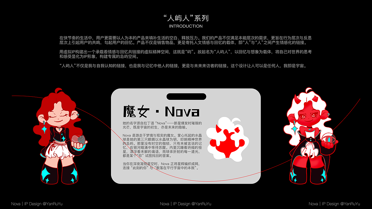 魔女NOVA|原创潮玩IP形象设计(可授权)