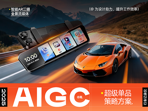 AIGC | 行车记录仪详情页