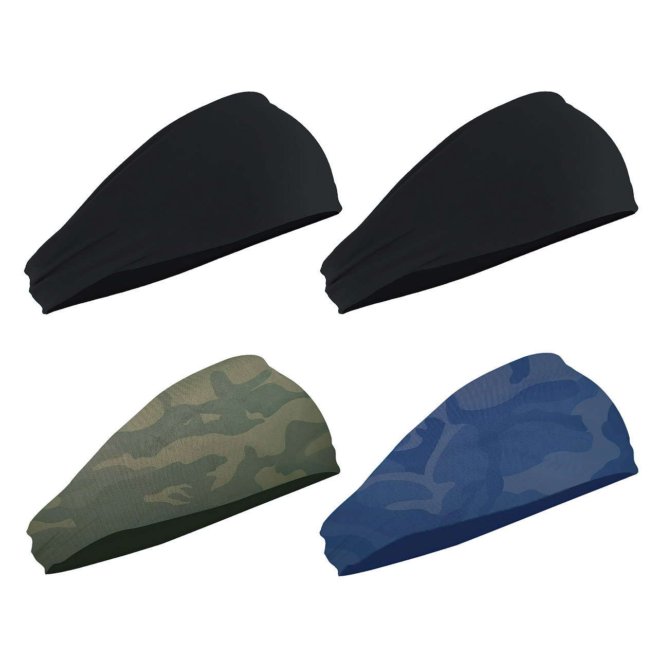 男士运动发带4件套