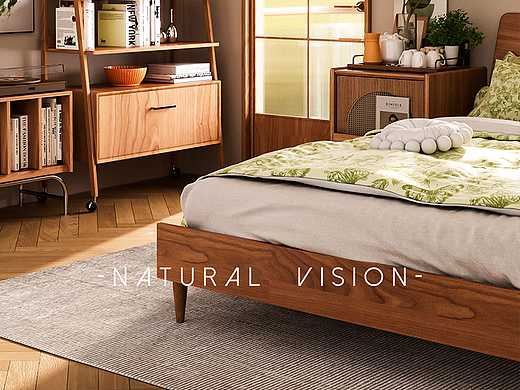 奶油风原木家居（个人主页-ZNzE5MTQyNjg=） - 产品 - 站酷设计师Log自然视觉原创素材 - 站酷ZCOOL