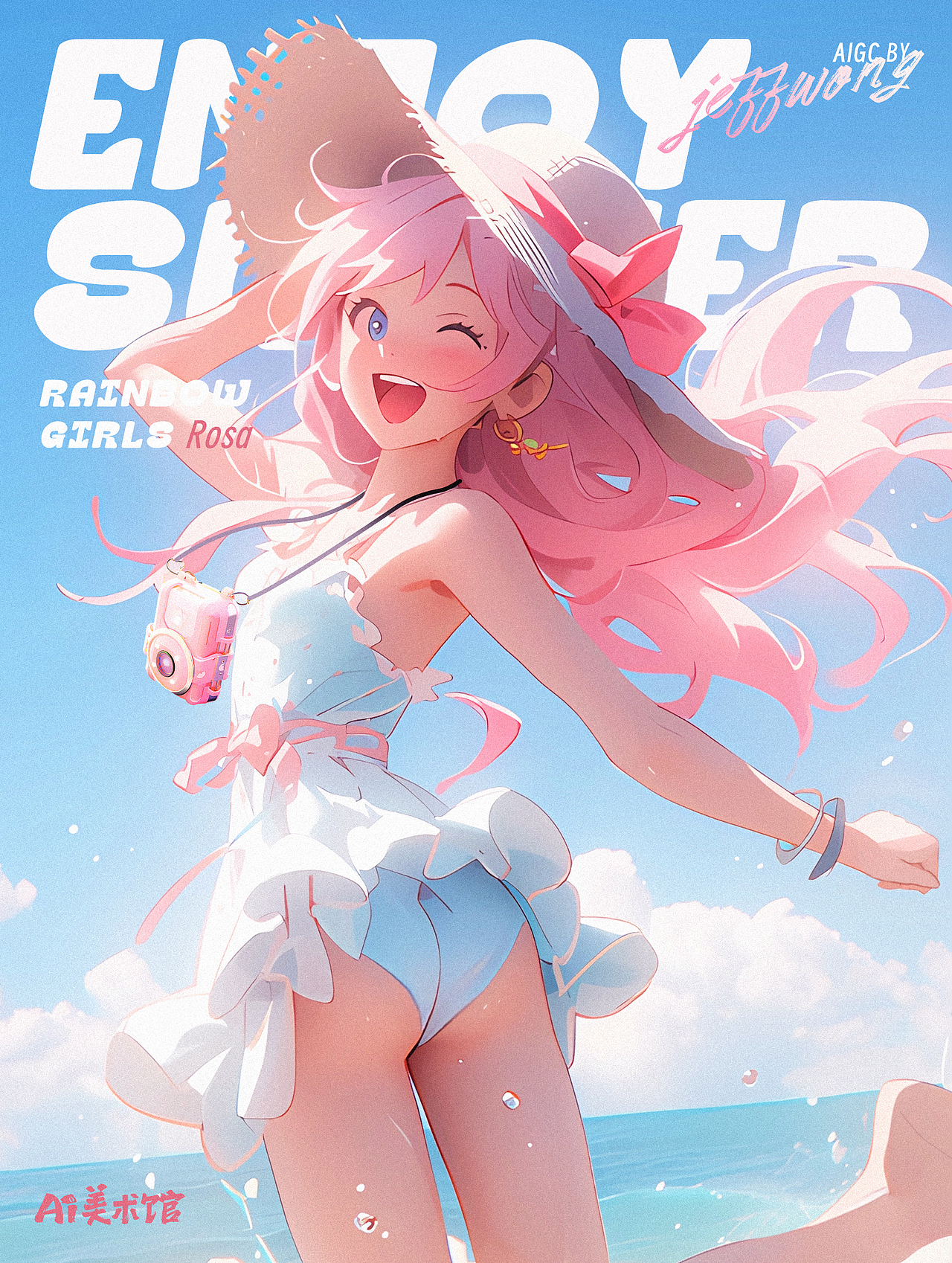 彩虹少女 Rainbow Girls 九位女孩清凉出道！（图ZMzkwNTcyMDQ4） - IP形象 - 站酷设计师Jeff杰夫原创素材 - 站酷ZCOOL