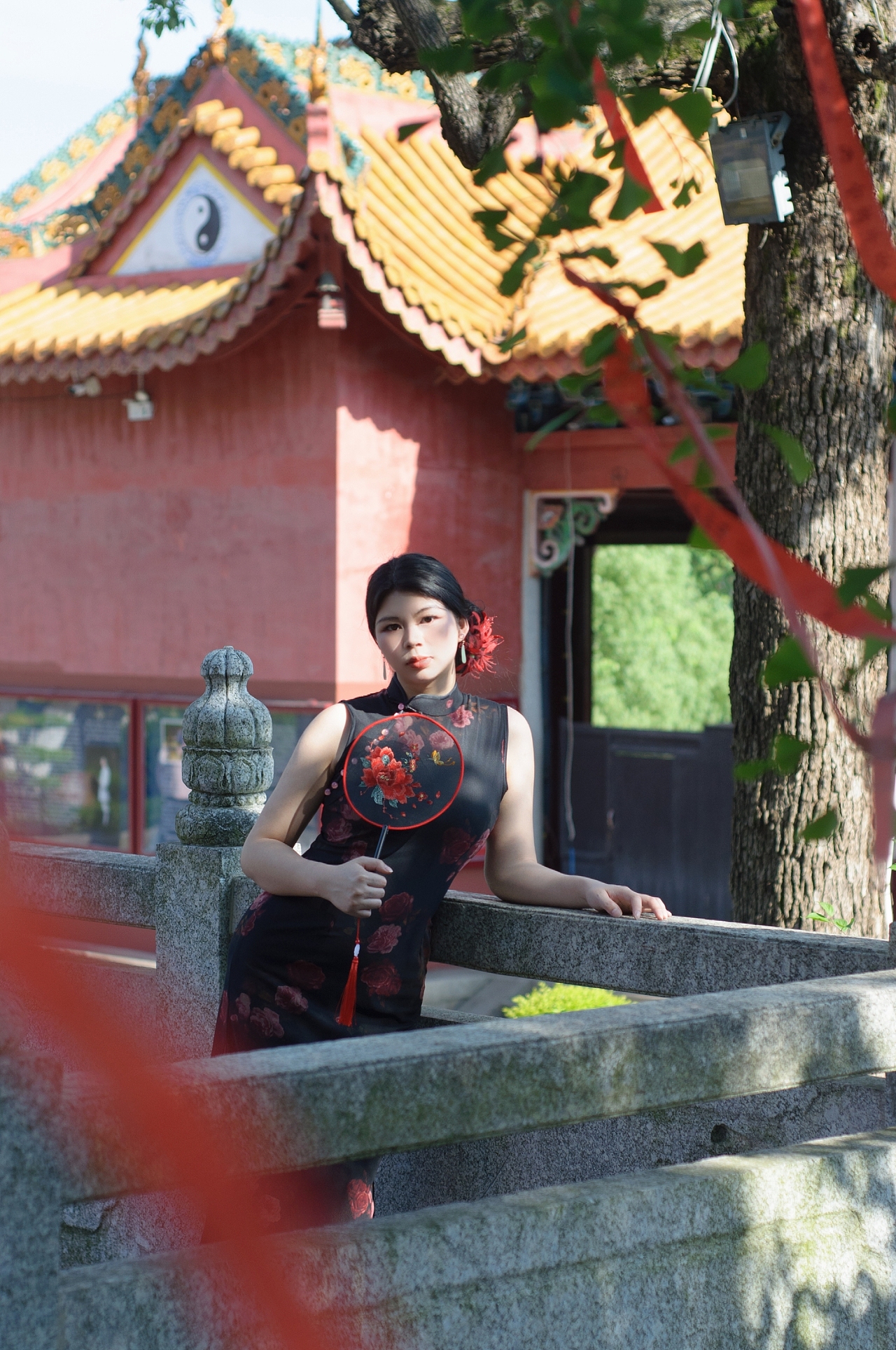 一袭华袍染就一树芳华（图ZMzkwNTczMTky） - 人像摄影 - 站酷设计师养饲养员的猫原创素材 - 站酷ZCOOL