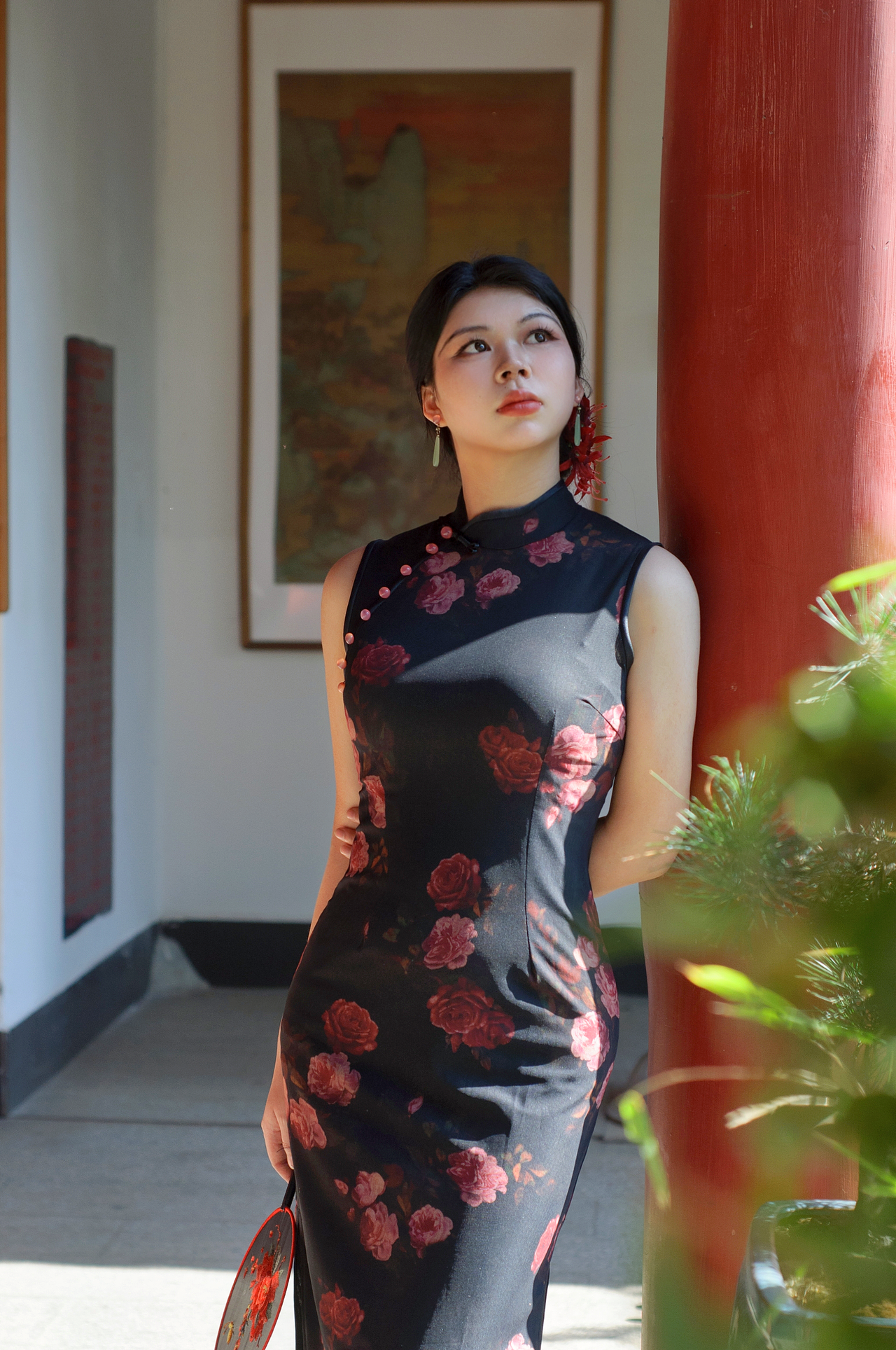 一袭华袍染就一树芳华