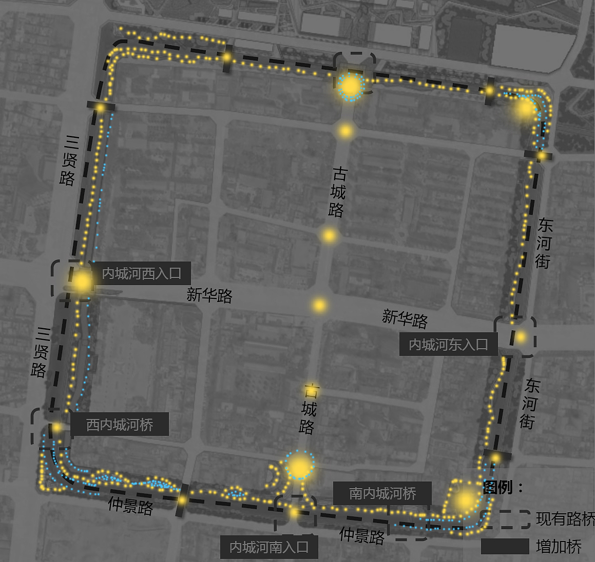 邓州古城灯光部分设计（图ZMzkwNTg0NzYw） - 建筑设计 - 站酷设计师肥龙凤舞原创素材 - 站酷ZCOOL