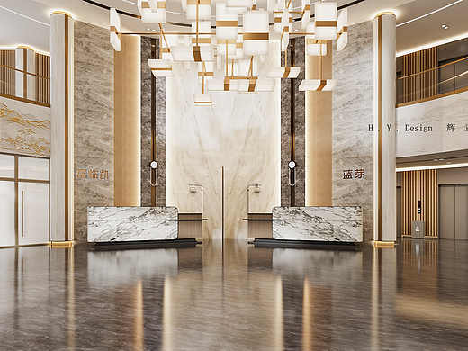 酒店大堂＋大包效果