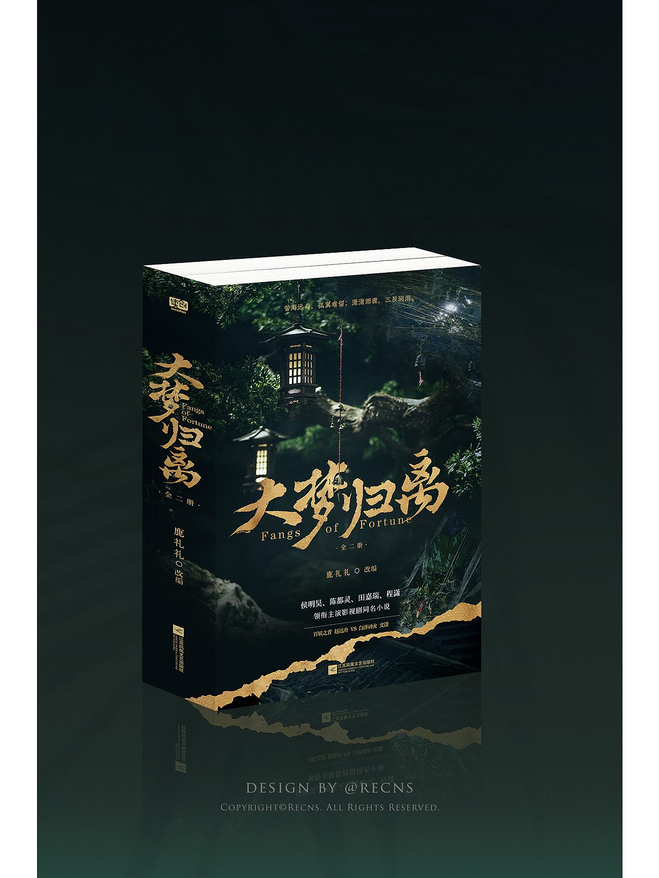 《大梦归离》书籍封面设计