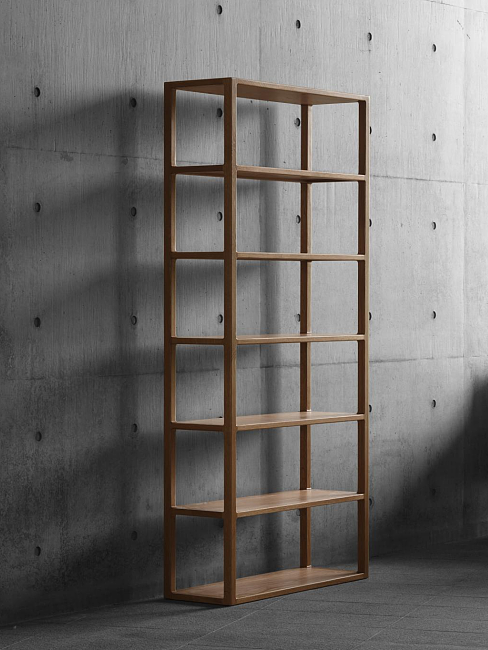 l 比起古时书架,砚台书架也更具装饰性