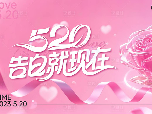 520节日海报