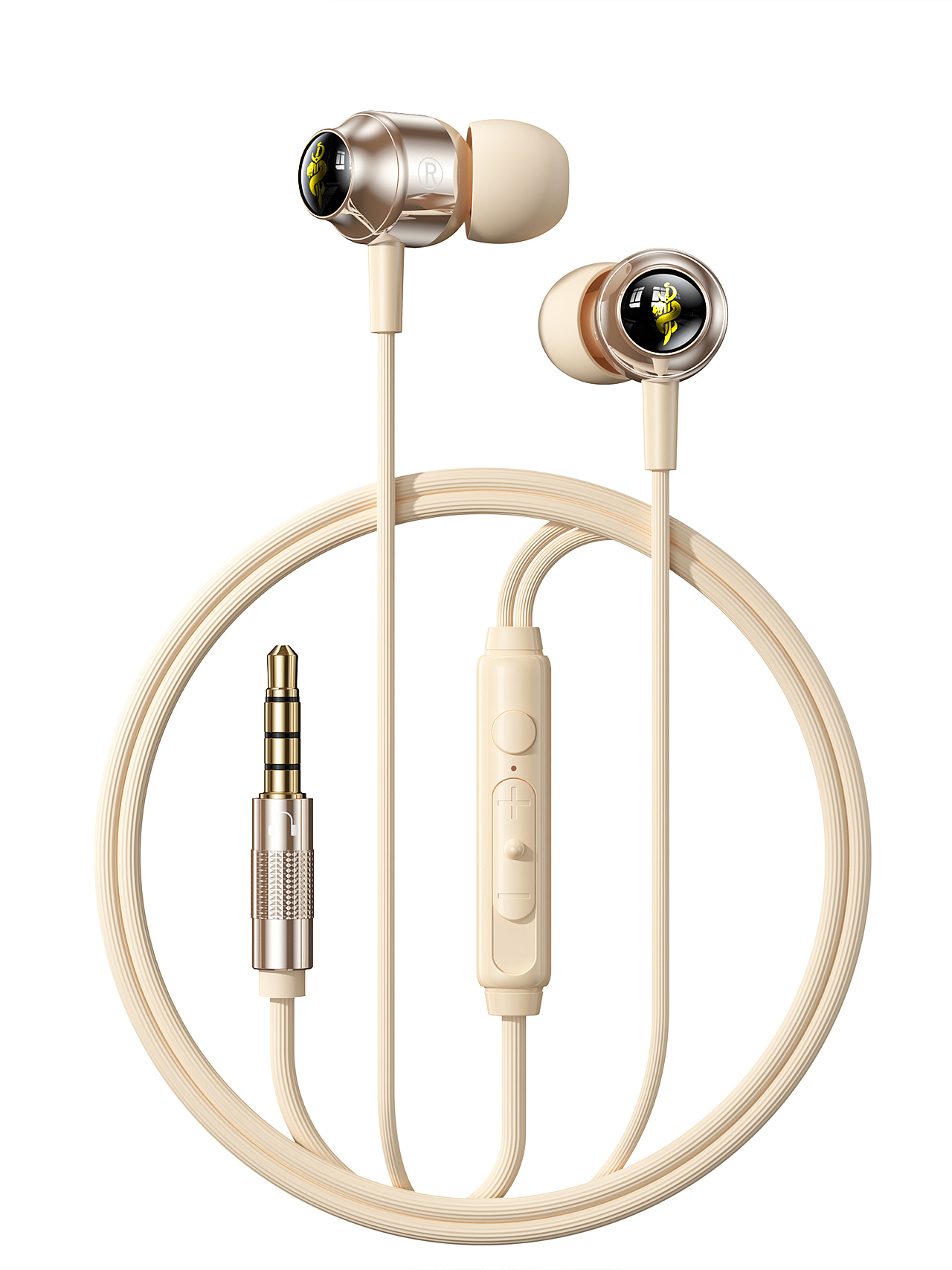 有线耳机 × 产品建模 效果图渲染