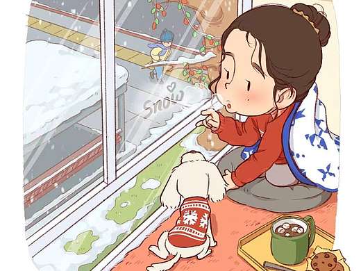 一束春，一杯夏，一页秋，一息冬。