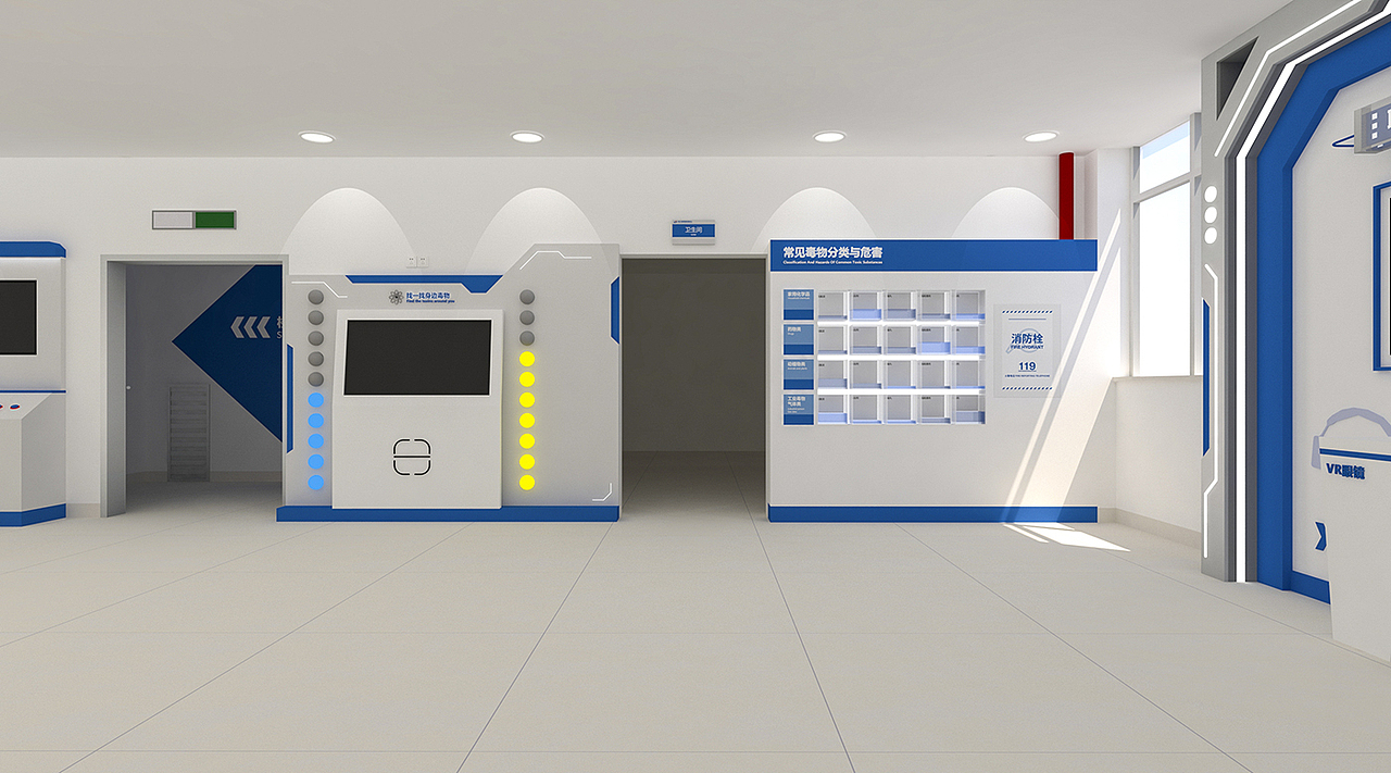 海南省海口市（职业病防治院）科普基地策划设计（图ZMzkwNTk5Mjc2） - 展陈设计 - 站酷设计师cbd设计原创素材 - 站酷ZCOOL