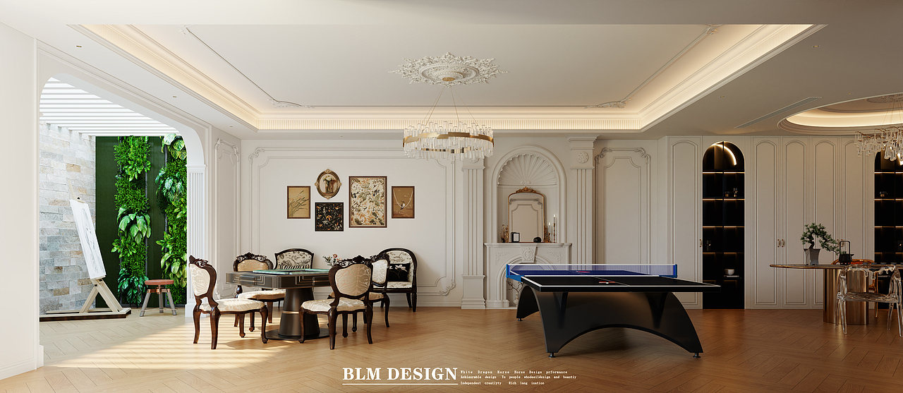 欧式别墅效果图