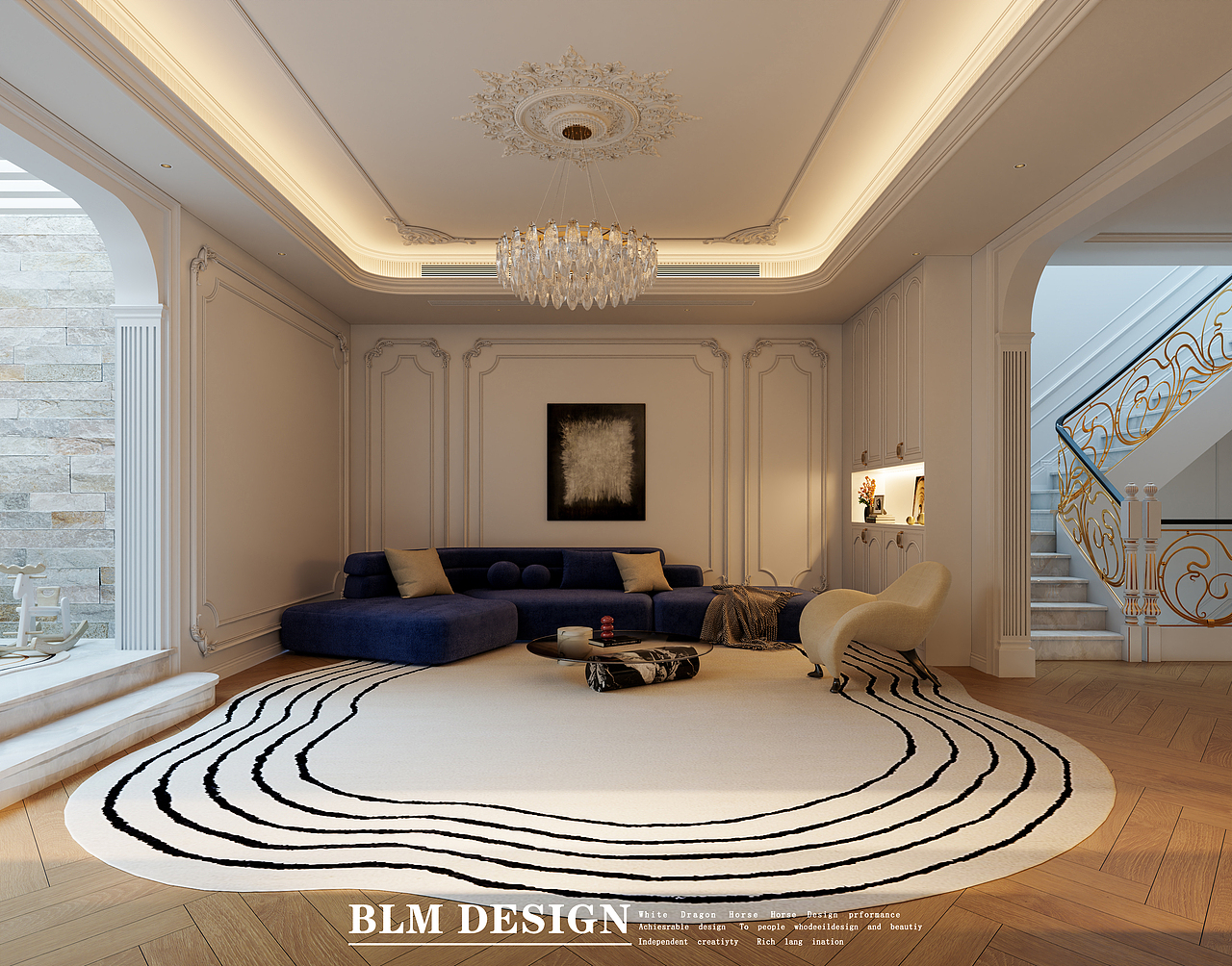 欧式别墅效果图