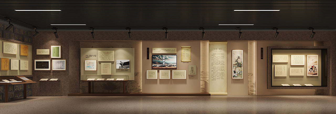 文学馆（图ZMzkwNjA5MTc2） - 商业空间设计 - 站酷设计师石五俊原创素材 - 站酷ZCOOL